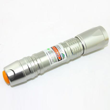 laser vert lampe de poche 300mw corps de stylo argenté chez
