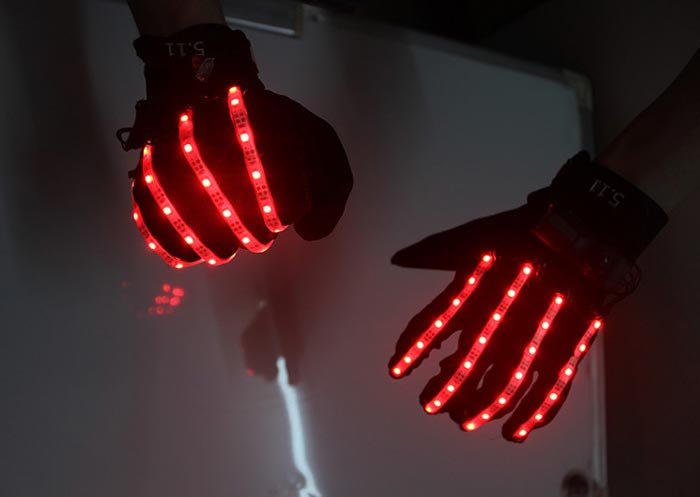 Generic Gants de lampe LED Lumières Étanches Multifonctionnel,  rechargeables à prix pas cher